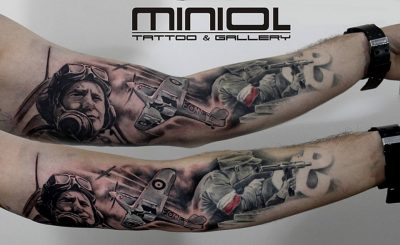 Dominik Basnyk - salon tatuażu Miniol - Sieradz