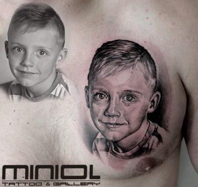 Dominik Basnyk - salon tatuażu Miniol - Sieradz